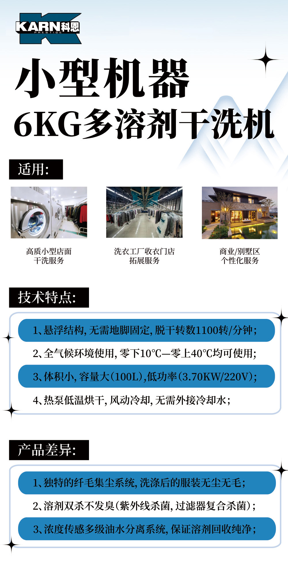 六公斤多溶劑干洗機（圭潔款）